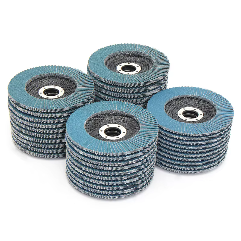 40/60/80120 disques à lamelles 125mm meuleuse d'angle