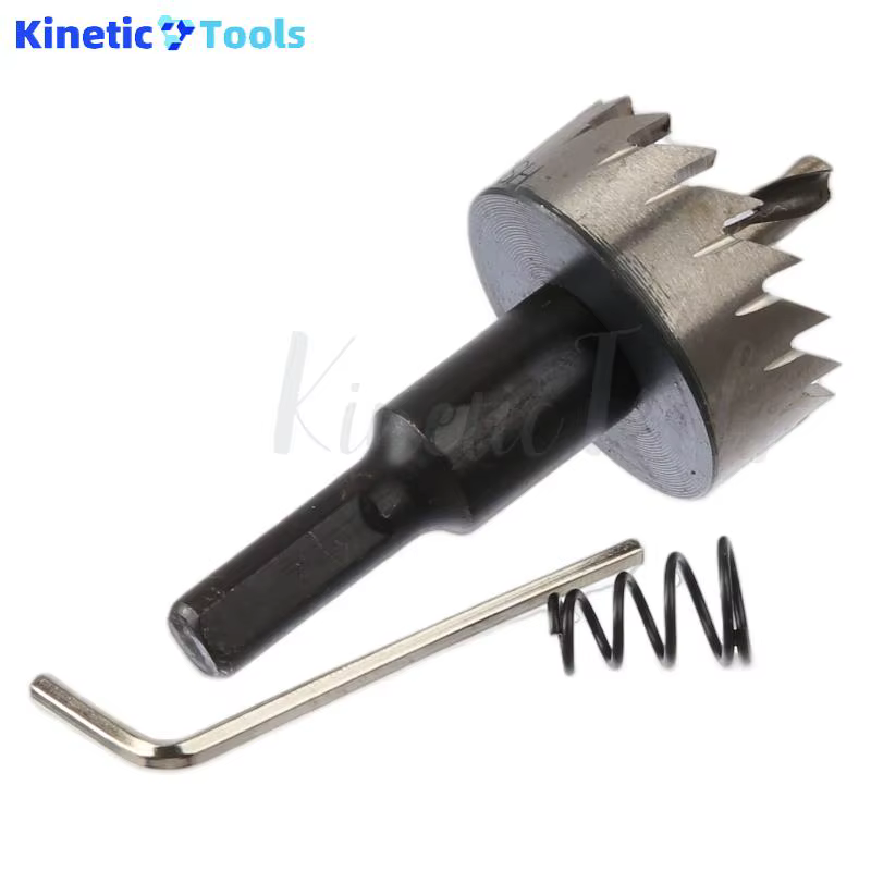 Scie cloche HSS 32mm Cobalt acier rapide M35 ensemble d'outils