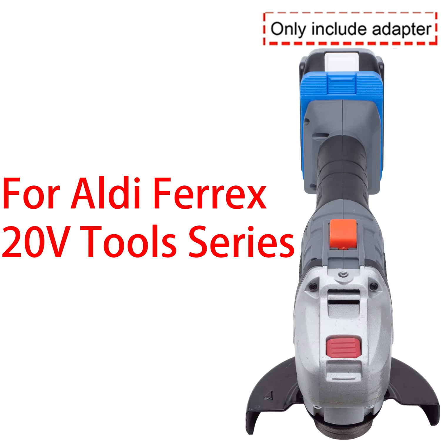 Adaptateur de batterie pour outil Aldi Ferrex 20V Li-ion vers Makita 18V LXT