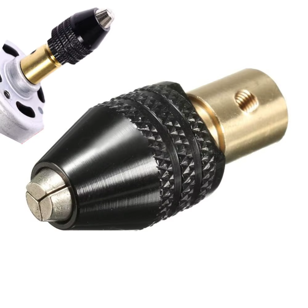 Mandrin de meuleuse électrique Durable 0.3-3.4mm, petit mandrin de perceuse électrique universel, outil de mandrin, pince de foret multifonction