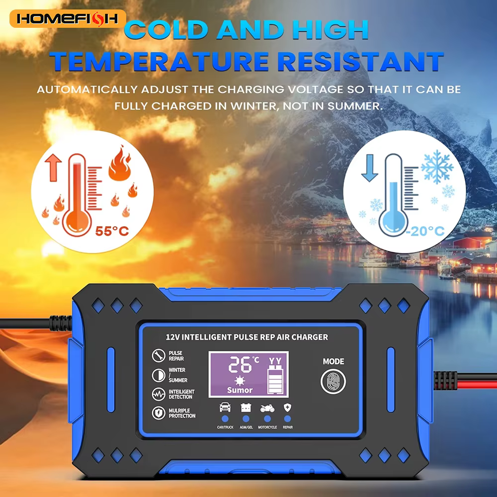Réparation de batterie écran LCD 6A 12V chargeur