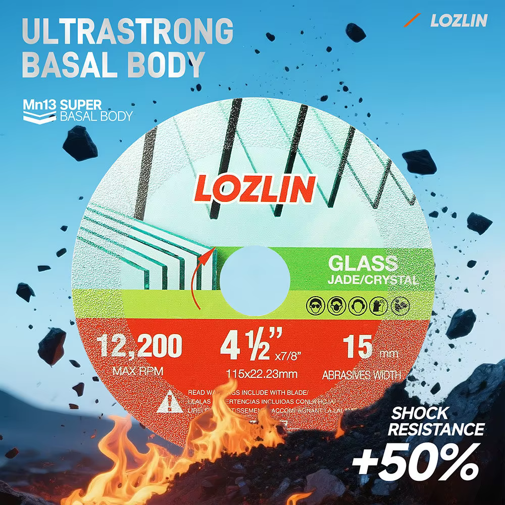 LOZLIN – lame de scie multifonction en diamant brasé