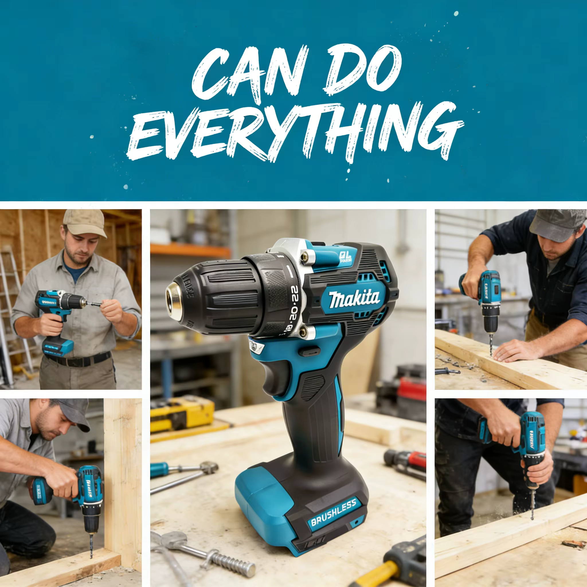 Perceuse à percussion sans fil Makita DDF487 18V