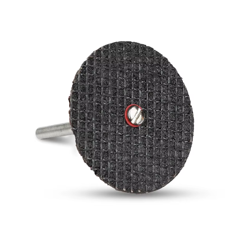 Disque de coupe abrasif 32mm avec mandrins de meulage pour accessoires Dremel