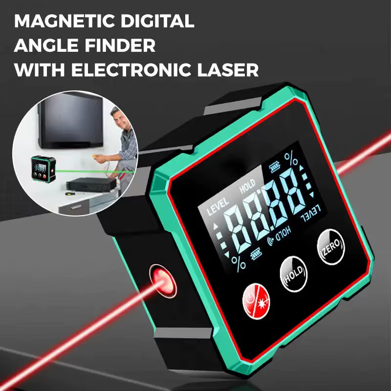 360 ° Rapporteur électronique LCD