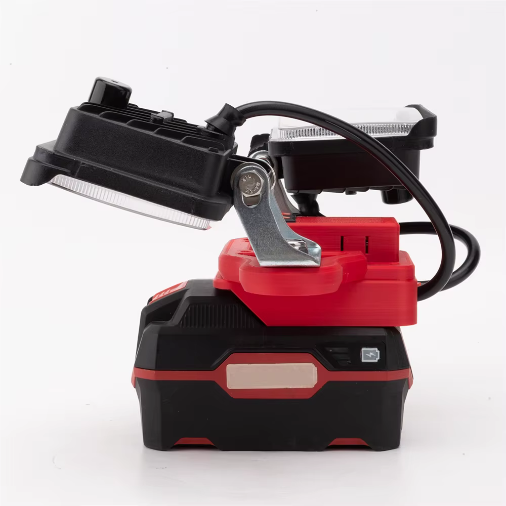 Lampe de travail LED portable pour batterie au lithium Lidl Parkside X20V avec cordon USB