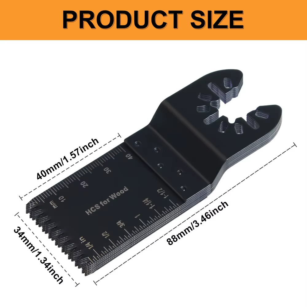 Lames de scie oscillantes multi-outils