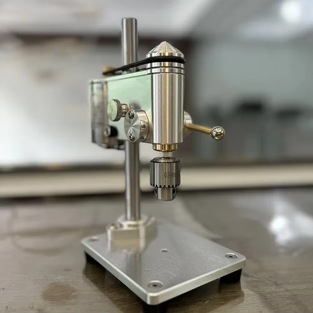 Mini perceuse d'établi 220V à vitesse réglable