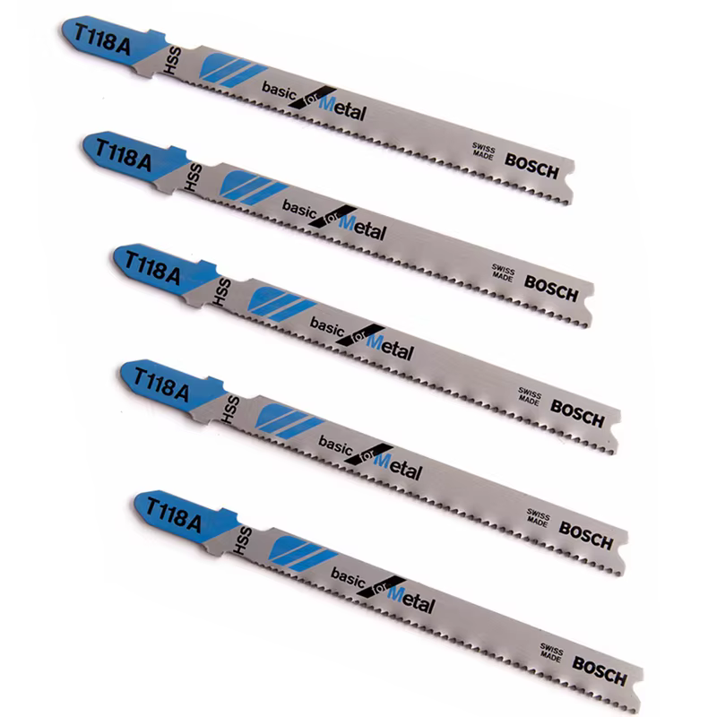 BOSCH 2608631013 Lame de scie incurvée T118A de base pour le métal HSS