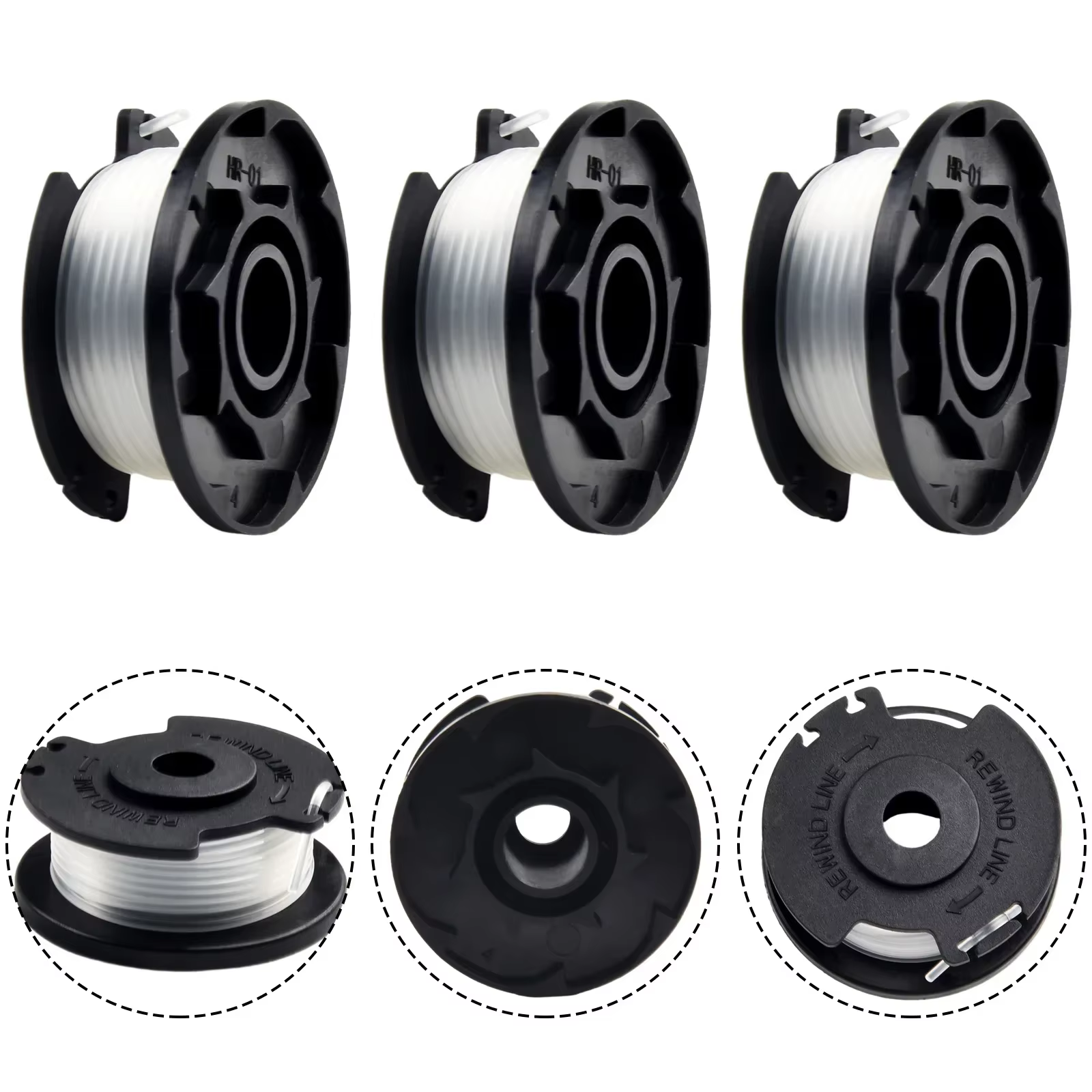 Bobine de fil de remplacement pour tondeuse à gazon Einhell