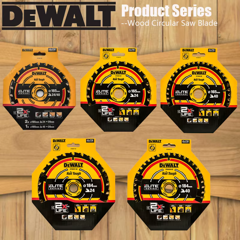 DEWALT – série de lames de scie circulaire pour bois