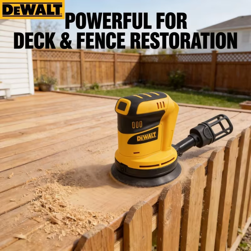 Ponceuse orbitale sans balais Dewalt 20V : Polisseuse