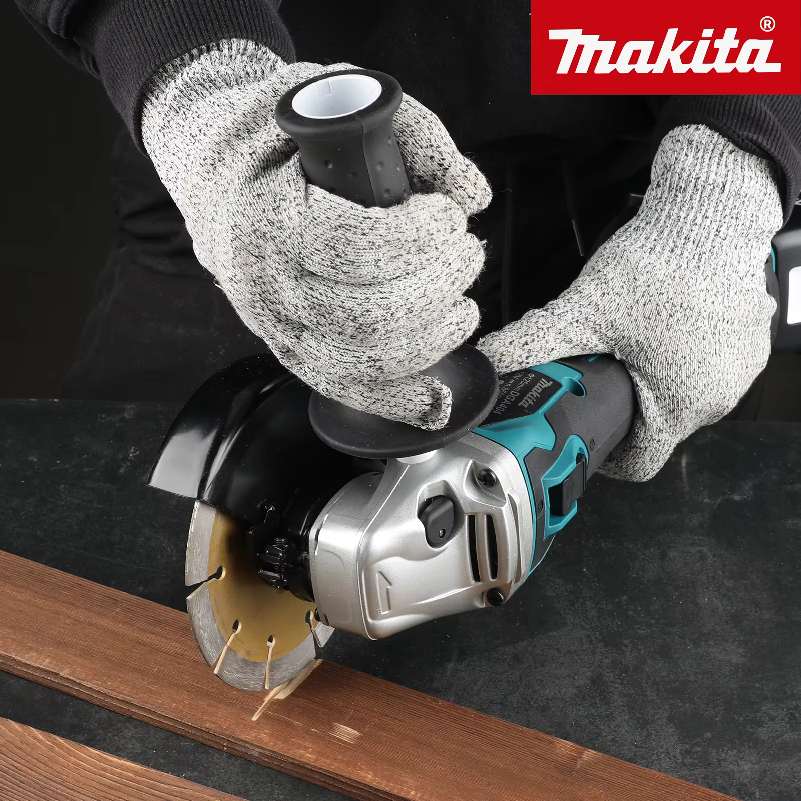 Meuleuse d'angle sans fil Makita DGA504 18V 6.0Ah 125mm au lithium