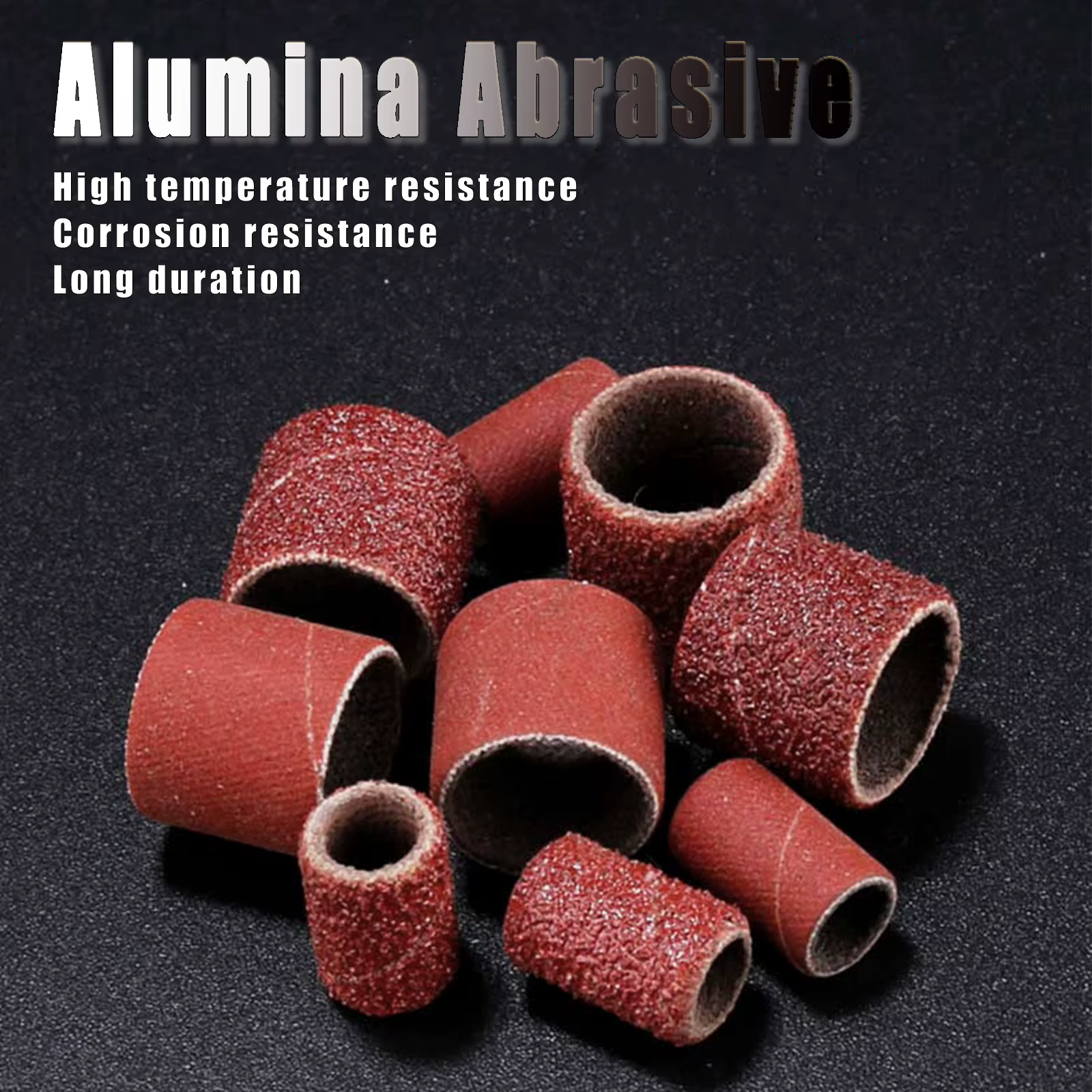 98 pièces outil rotatif ponçage tambours ponceurs bandes embouts Kit accessoires pour Dremel perceuse ongles travail du bois
