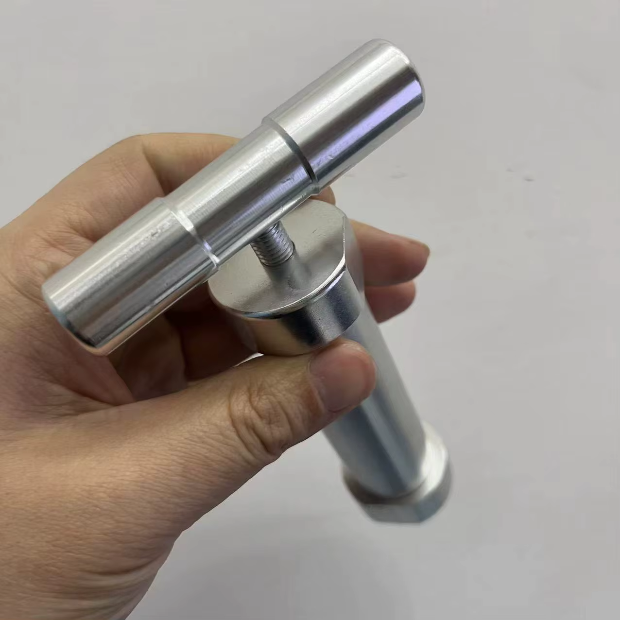 Gros outils de presse d'accessoires de broyeur à main en aluminium de 82mm * 135mm