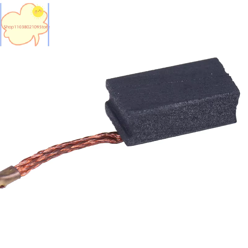 【HT】 2 pièces/lot de brosses à charbon pour meuleuse d'angle 6x 9 x 15mm