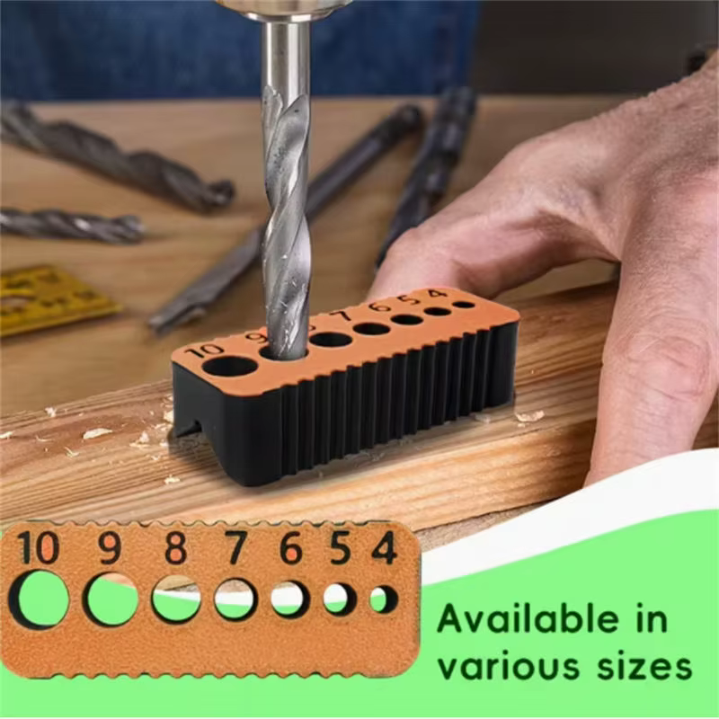 Bloc de guidage de précision pour perceuse
