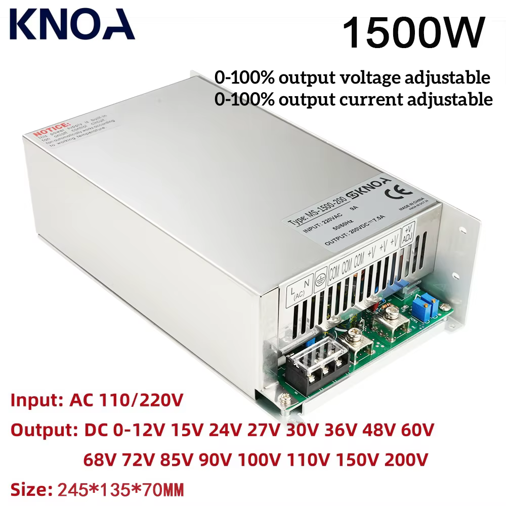 Alimentation de commutation réglable 1000W 1500W