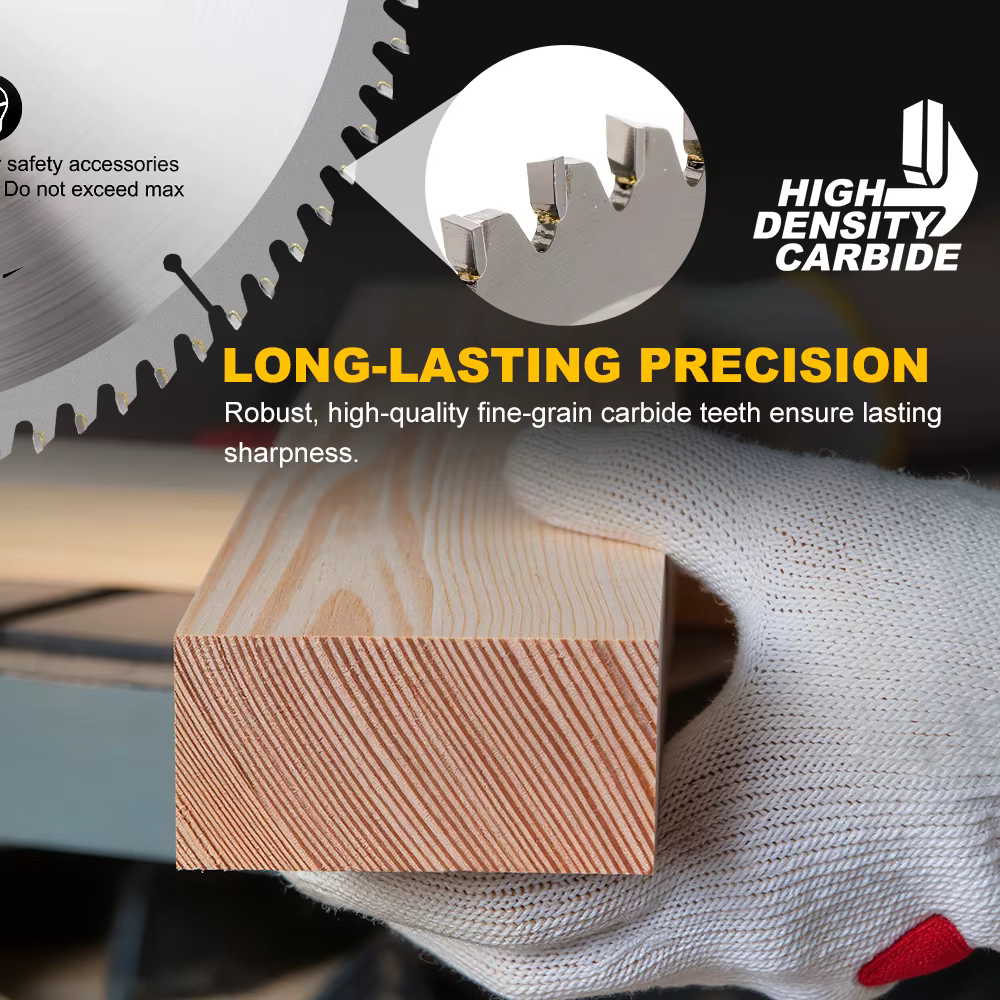 CMCP 1 pièce 6-1/2 pouces TCT lame de scie circulaire 165mm 48T 60T