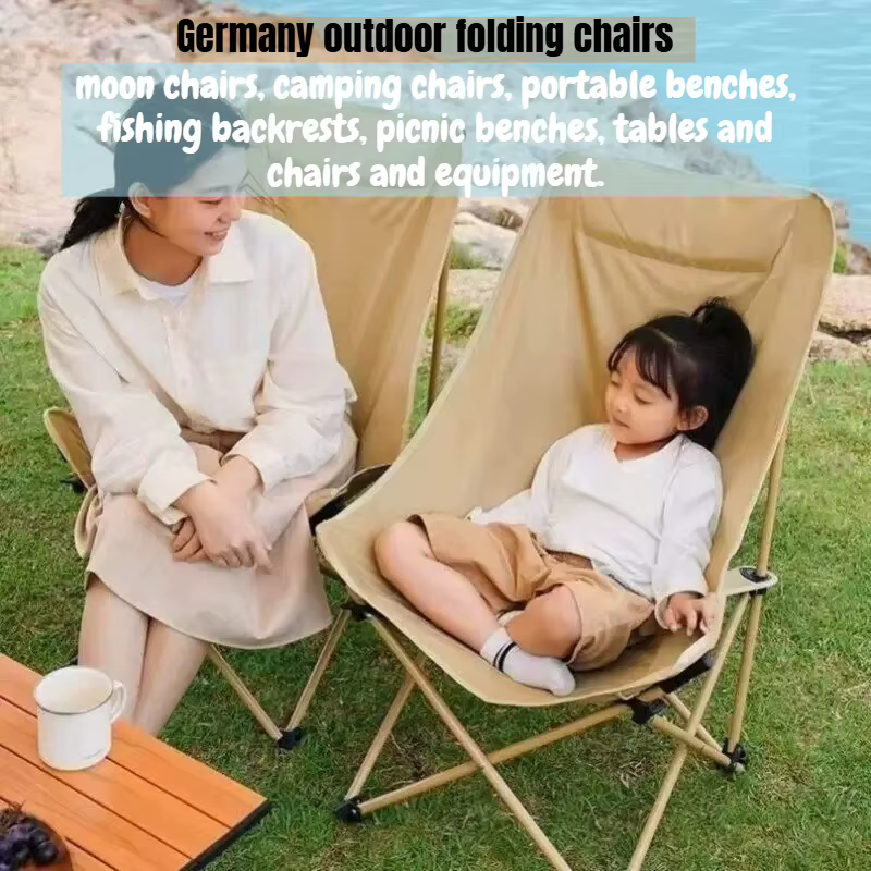 Chaise longue de terrasse ultralégère pour l'extérieur, accessoires de plage relaxants, transat de voyage, mobilier pour enfants