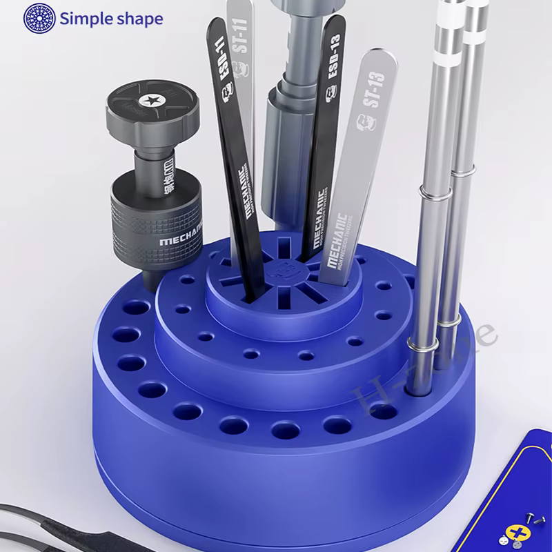 MÉCANIQUE R38 360 ° Support de rangement pour outils de réparation multifonctionnel rotatif