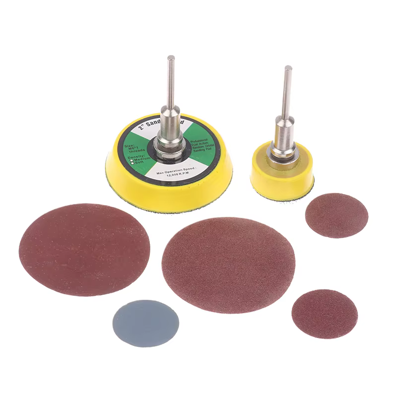 Kit de disques de ponçage de 1/2 pouces