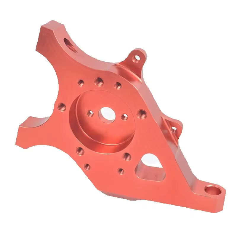 Support en aluminium sur mesure usiné CNC pour pièces d'équipement robotique