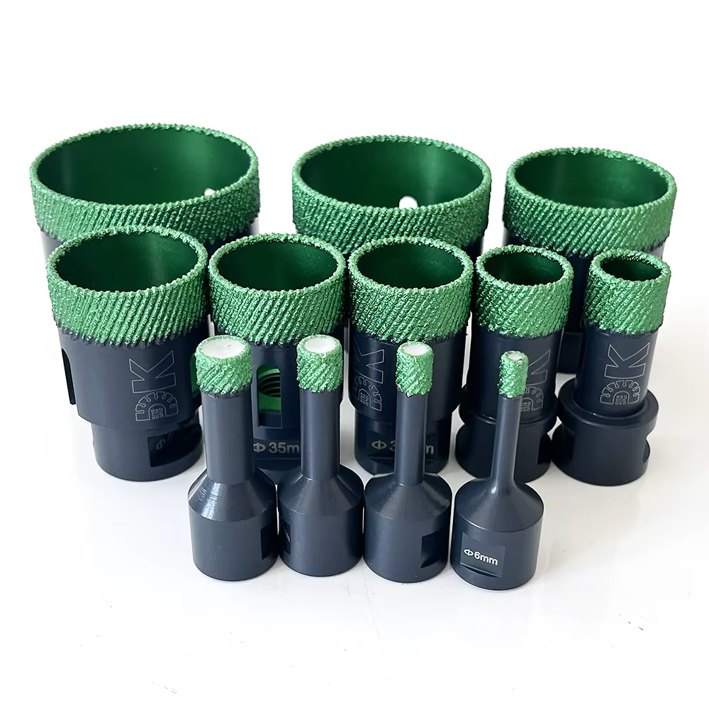 Foret à carreaux diamantés avec filetage M14