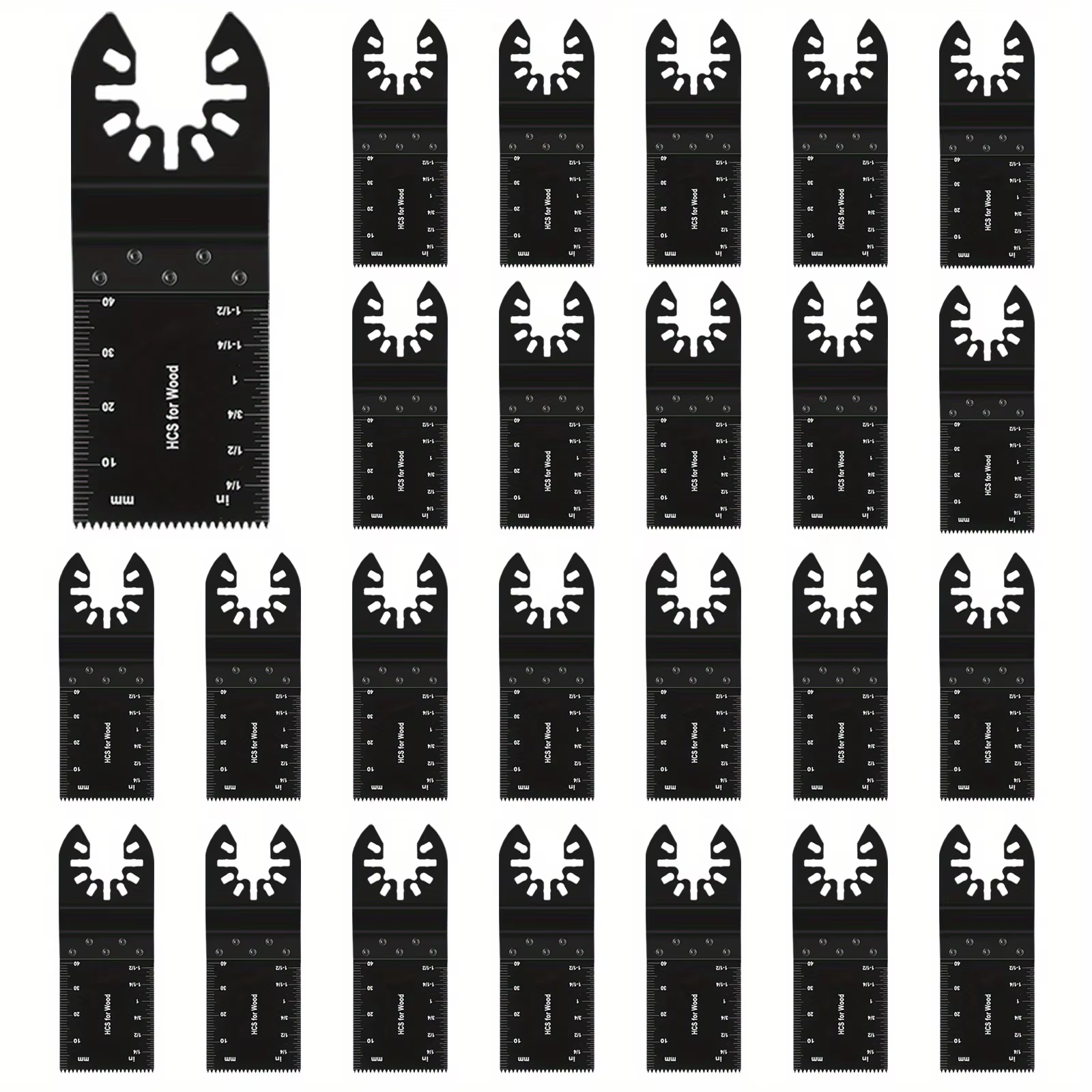 Lames de scie oscillante multifonctions 100-5 pièces
