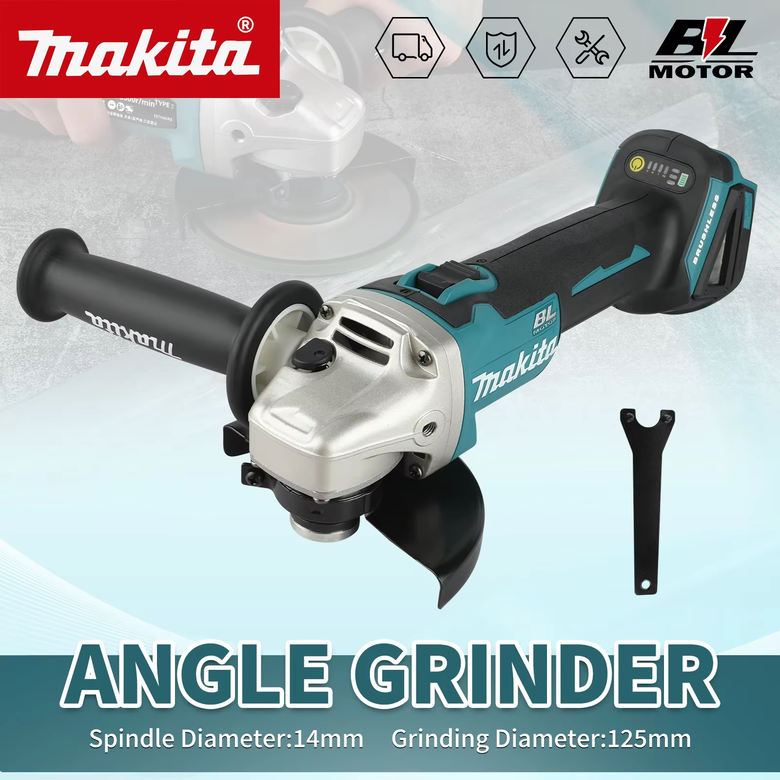 Meuleuse d'angle Makita DGA506 18V 125mm