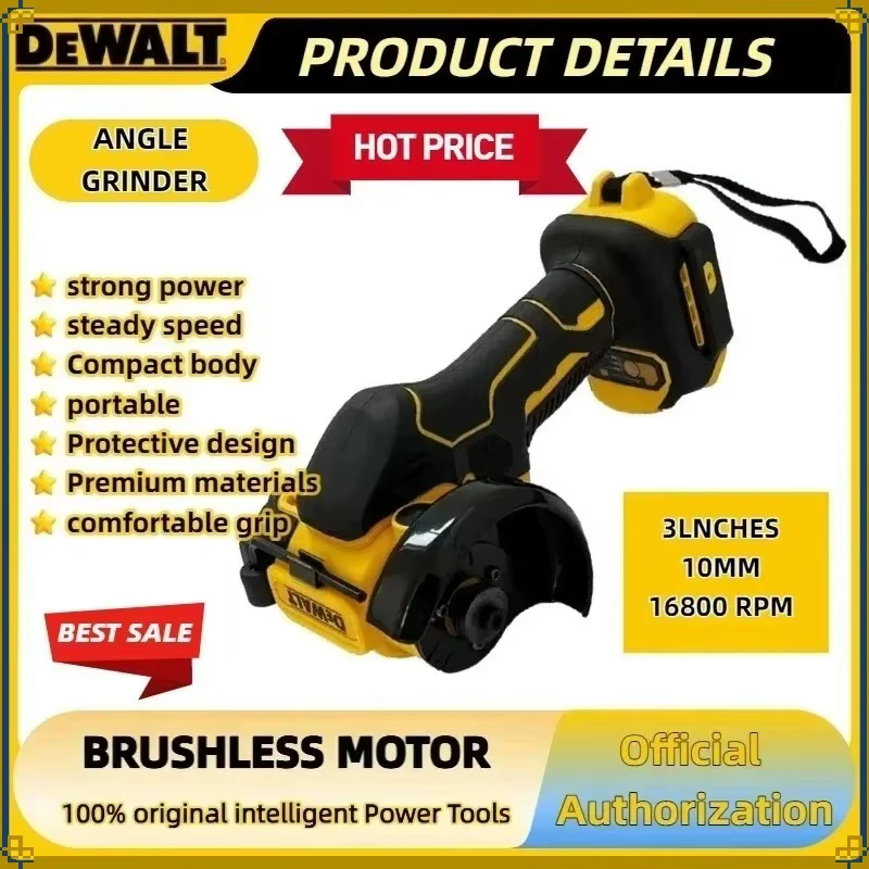 DEWALT – meuleuse d'angle sans fil de 3 pouces