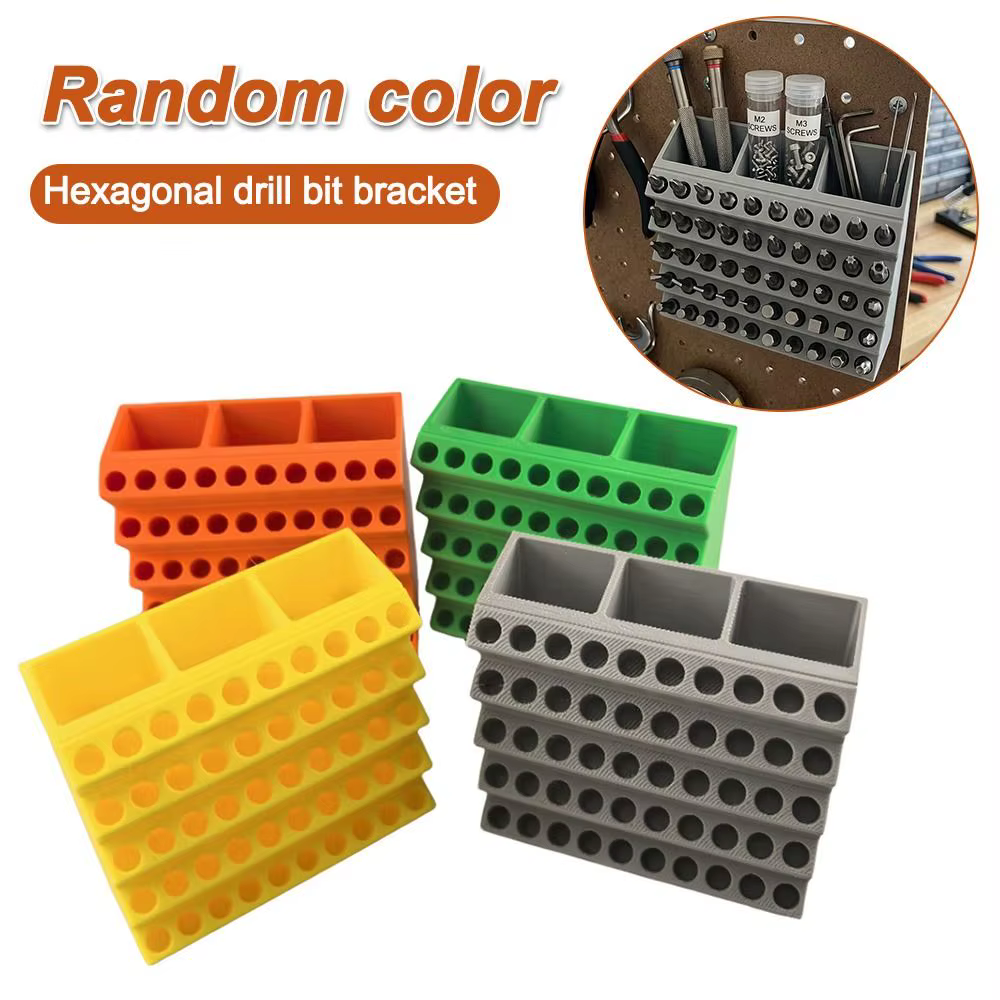 Boîte de rangement pour embouts de perceuse et tournevis