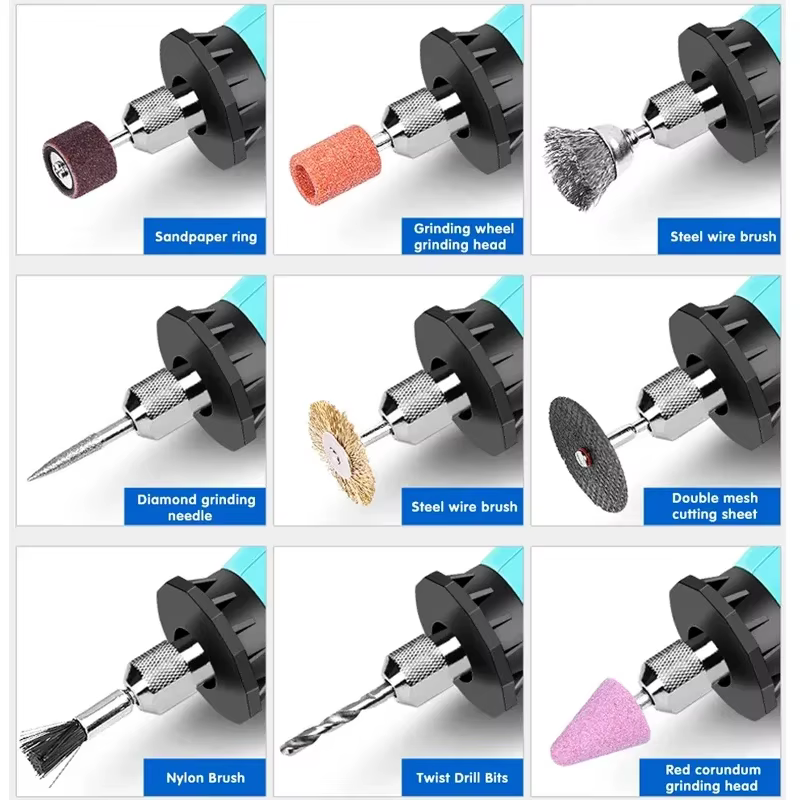 Accessoires d'outils rotatifs pour le ponçage