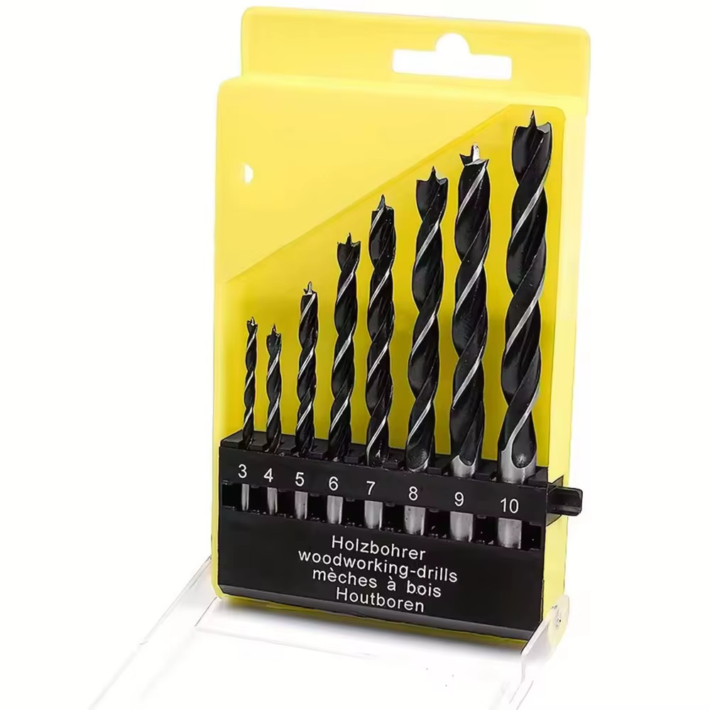 Perceuse de menuiserie à trois pointes de 3 à 10mm