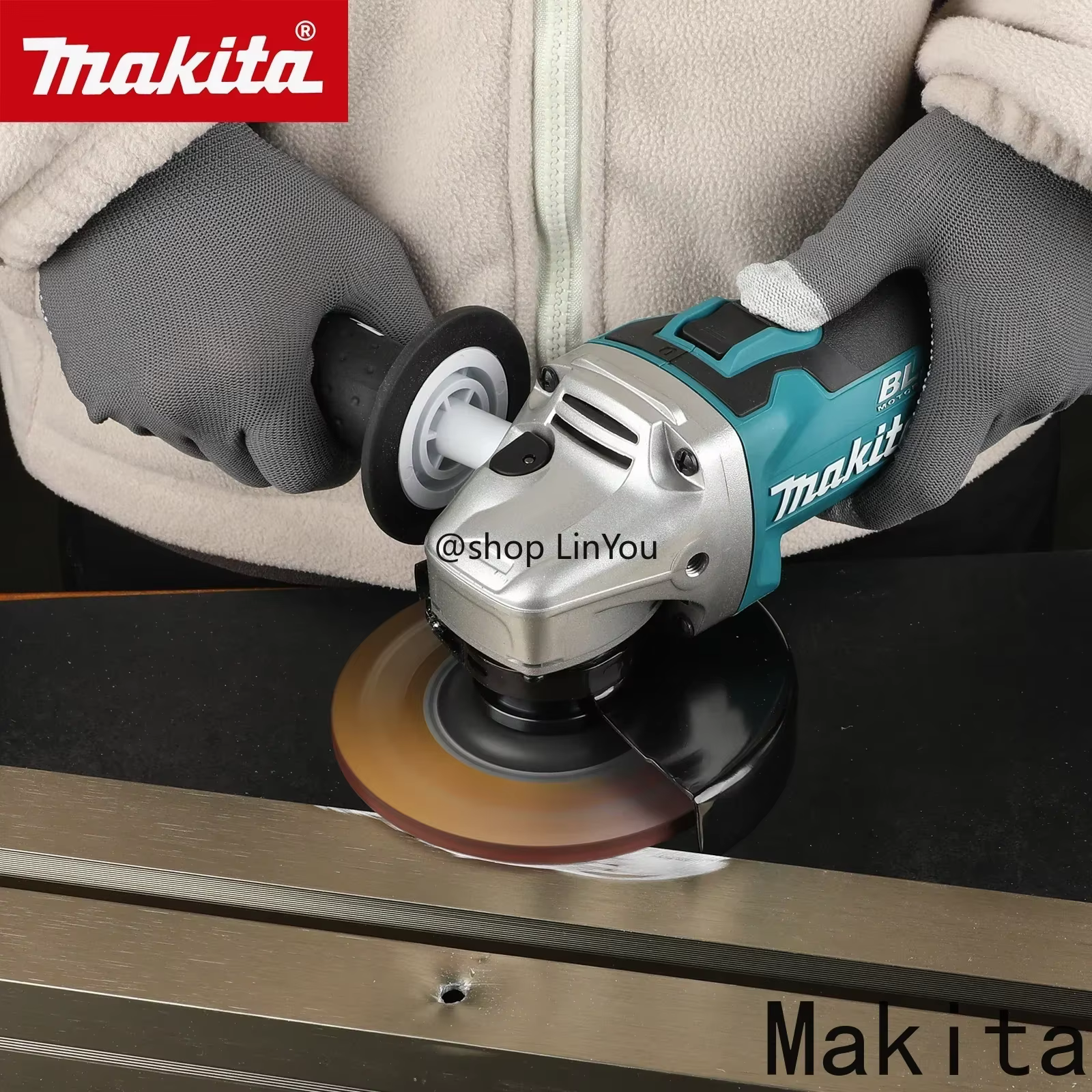 Meuleuse d'angle multifonction Makita DGA504 18V 6.0Ah 125mm sans fil