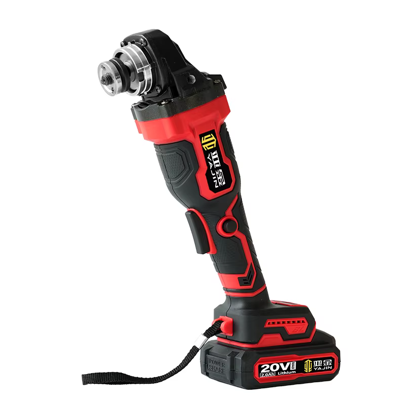 Meuleuse d'angle électrique rechargeable haute vitesse et puissante, moteur sans balais à vitesse réglable, sans fil, pour usage industriel et bricolage