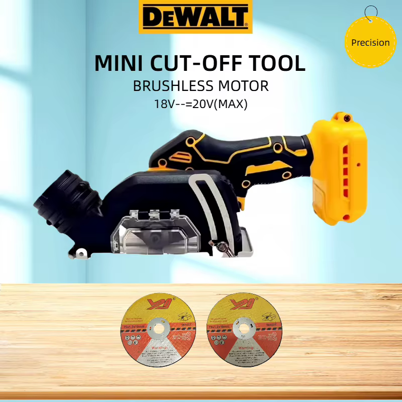 Meuleuse d'angle sans fil DEWALT A2UD 20V : Machine à meuler haute vitesse de 3 pouces (76 mm) 20000 tr/min
