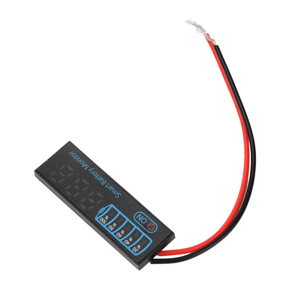 Indicateur de niveau de batterie DC7-40V 12V 24V 36V 48V