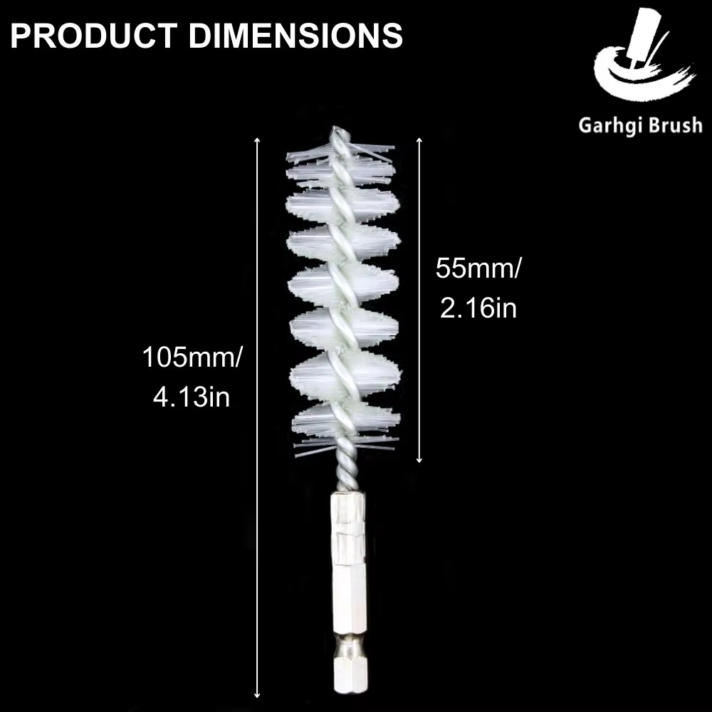 Brosse métallique multifonctionnelle en nylon pour outils électriques
