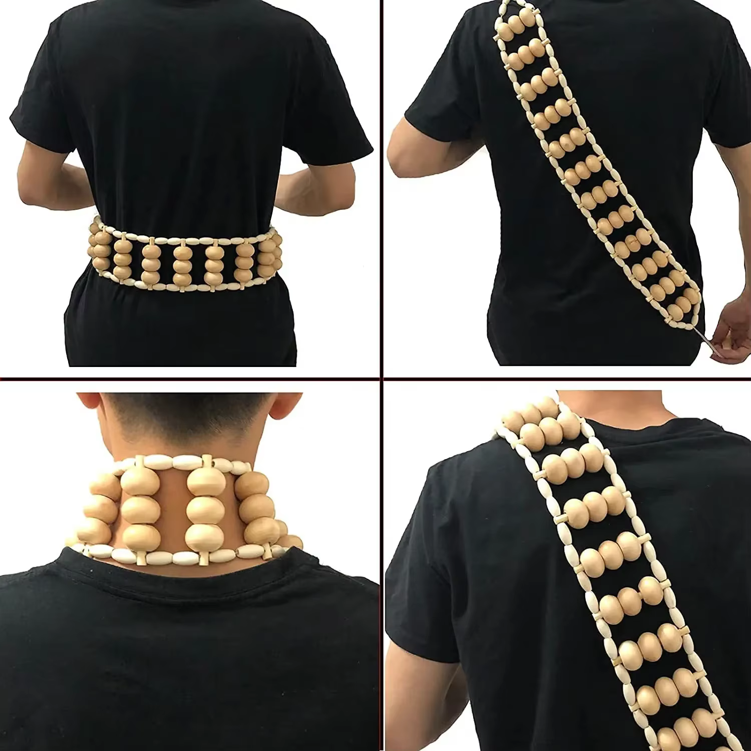 Outils de Massage en bois Massage lymphatique rouleau de thérapie en bois masseur Maderothérapie Cellulite masseurs corporels outils de maderothérapie