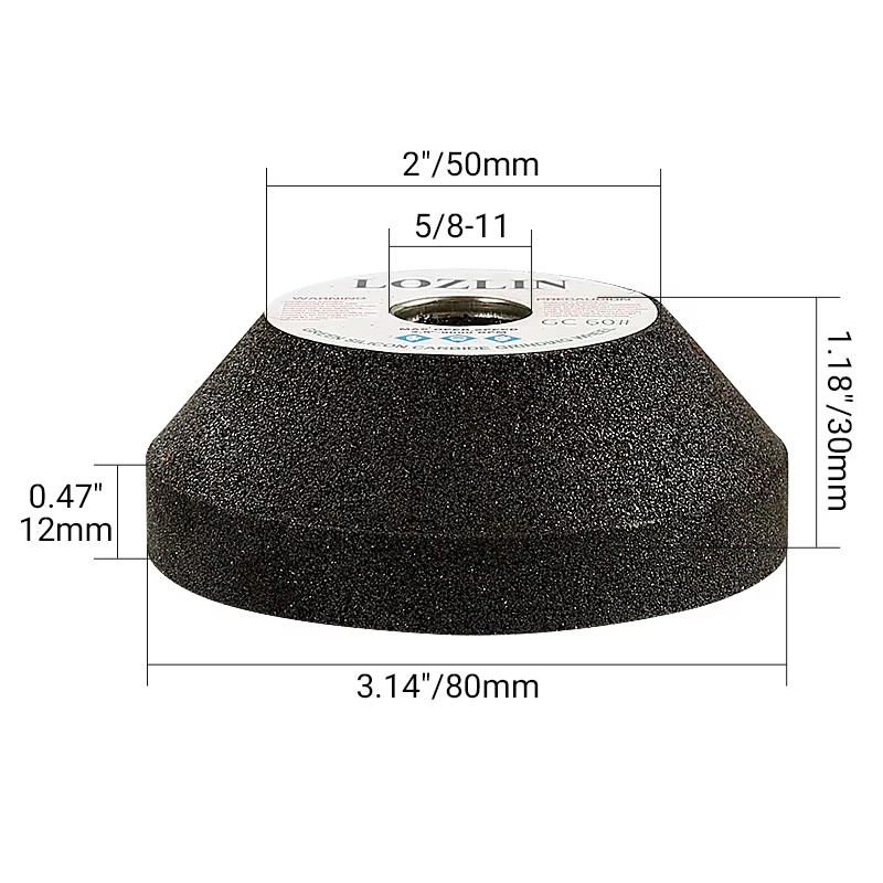 LOZLIN Grit 60/100/180 # Meules diamantées pour polissage