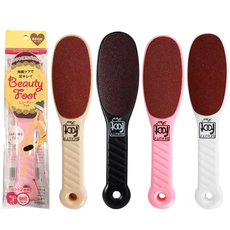 Planche de pied de ponçage et de frottement double face, élimination de la fréquence des callosités de la peau, brosse KerBrian, grattoir à talon, lime à planche de meulage des pieds