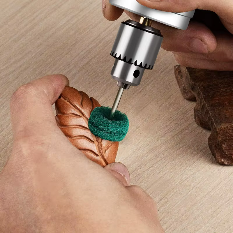 50/10 pièces Mini-brosses abrasives en nylon pour polissage