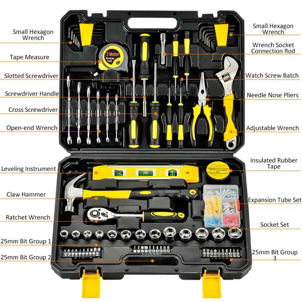 Ensemble d'outils de 108 pièces