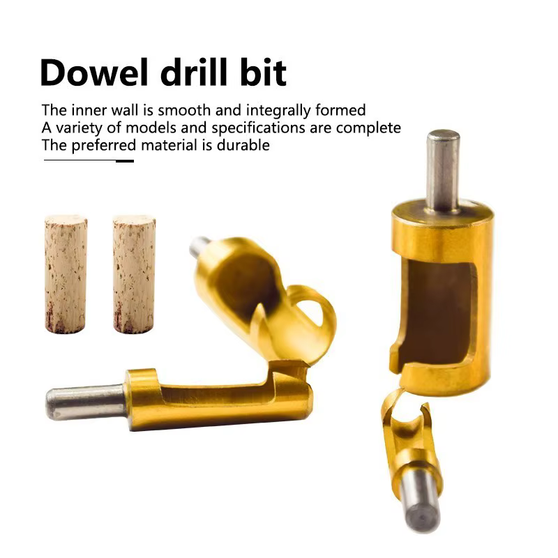 CMCP – foret en liège pièces/ensemble tonneau, revêtu de titane, pour bouchon de bois, 6/8/13/16mm, trous alésés, Tenon, outils pour le travail du bois