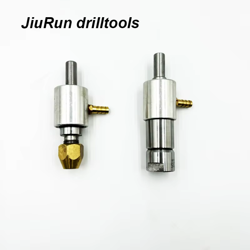 Connecting Drill Bit With Water Pipe Use For Glass Drilling Machine