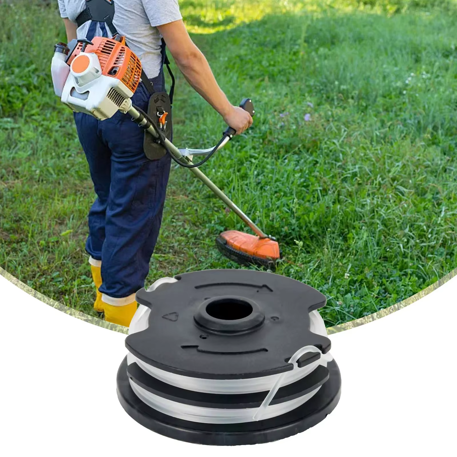 Jeu de bobines pour coupe gazon sans fil Parkside