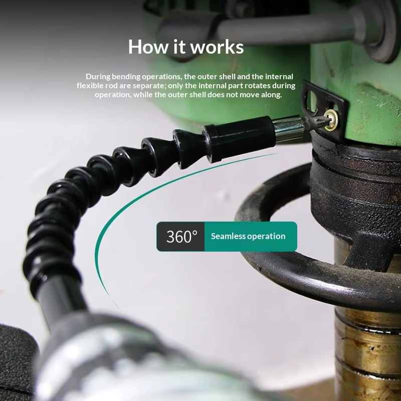 Rallonge flexible pour perceuse électrique