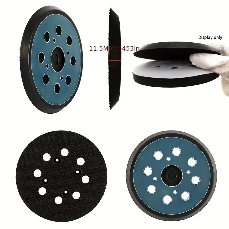 Disque abrasif de ponçage de 125 mm (5 pouces) à 8 trous