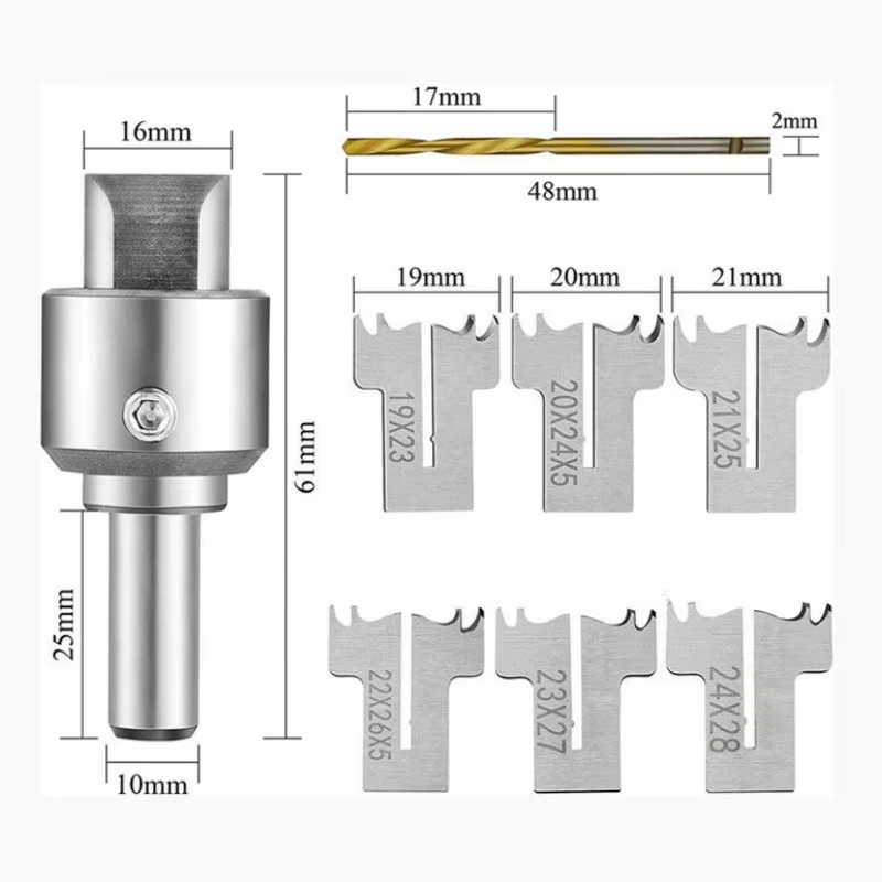16-24mm anneau fraise bois routeur Bit ensemble bricolage outils de travail